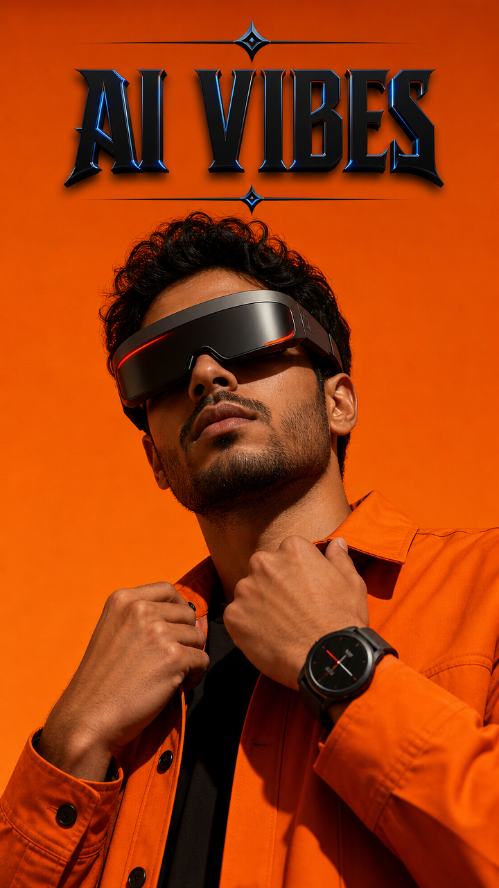 Prompt:
Premium fashion campaign.
Main Subject: Male model (uploaded picture) wearing a vivid tanger...